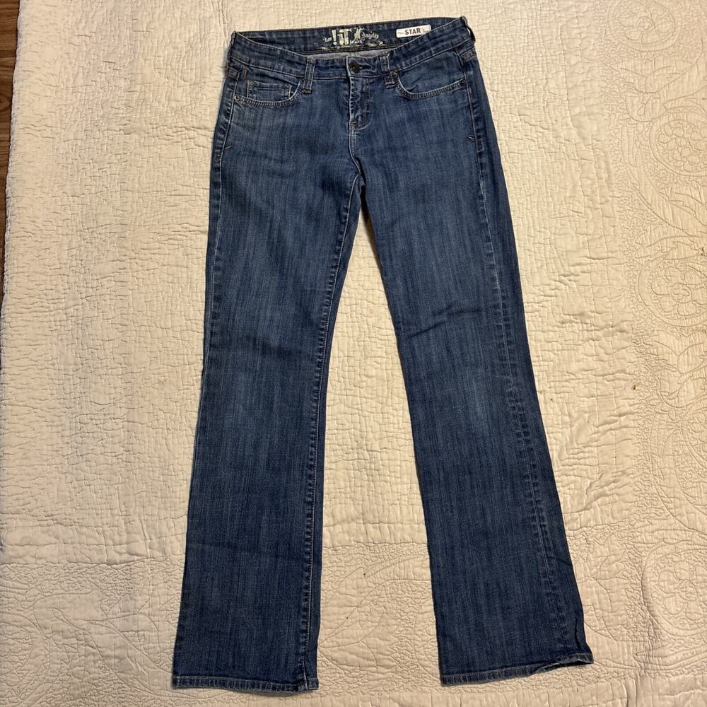 **!IT JEANS** STAR BOOT CUT WOMENS JEANS Med wash Sz 29R